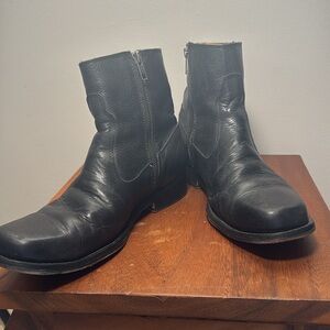 Frye moto boots